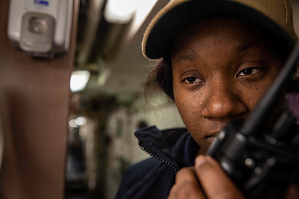 USS Porter Returns To Rota, Spain