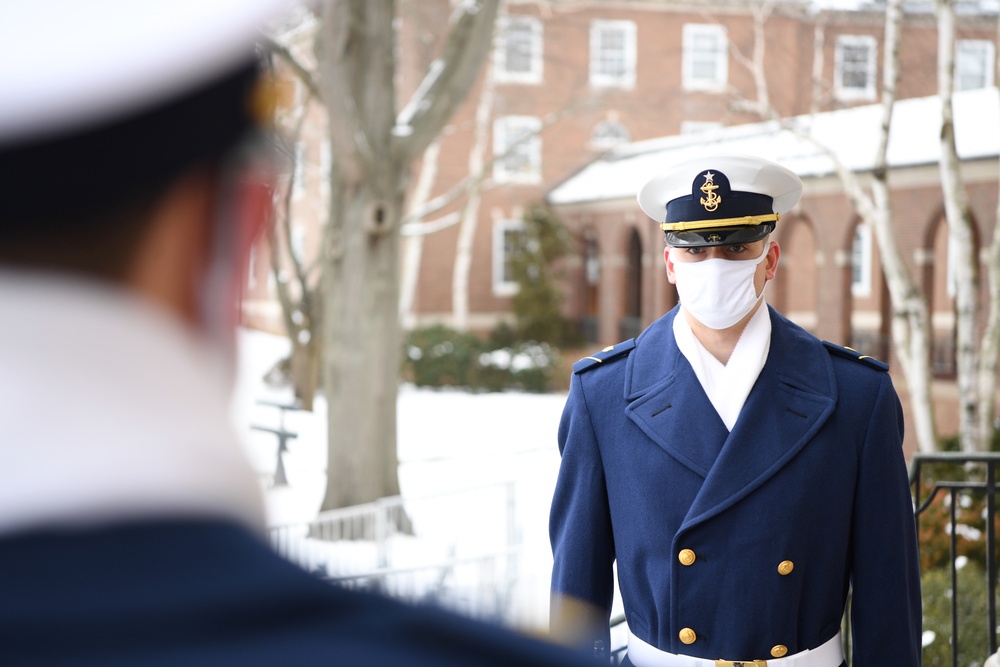 Coast Guard Vice Commandant visits Coast Guard Academy