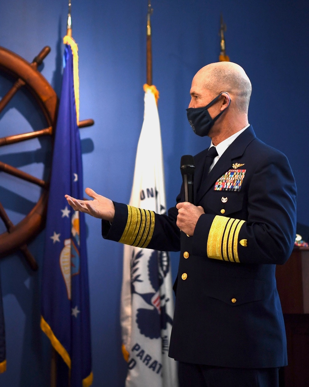 Coast Guard Vice Commandant visits Coast Guard Academy