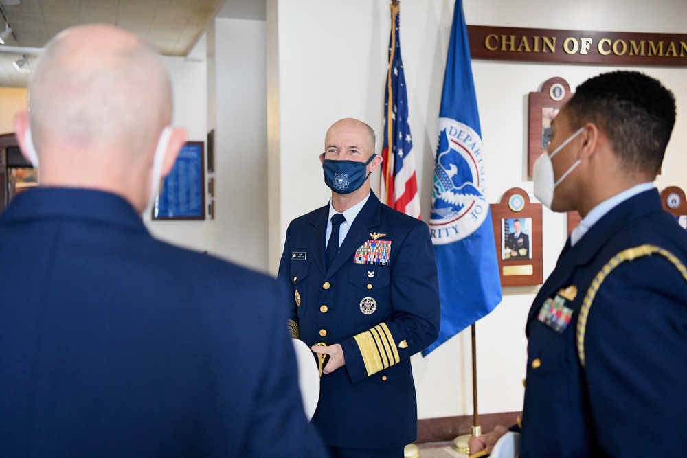 Coast Guard Vice Commandant visits Coast Guard Academy