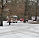 Fort McCoy firefighters practice surface ice rescue training at post's Swamp Pond