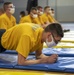 Recruit Final PFA Warmups, Push ups and Forearm Planks