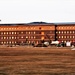 Sun rises on barracks construction at Fort McCoy