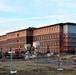 Sun rises on barracks construction at Fort McCoy