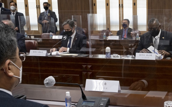 Secretary Austin Takes Part in 2+2 in South Korea