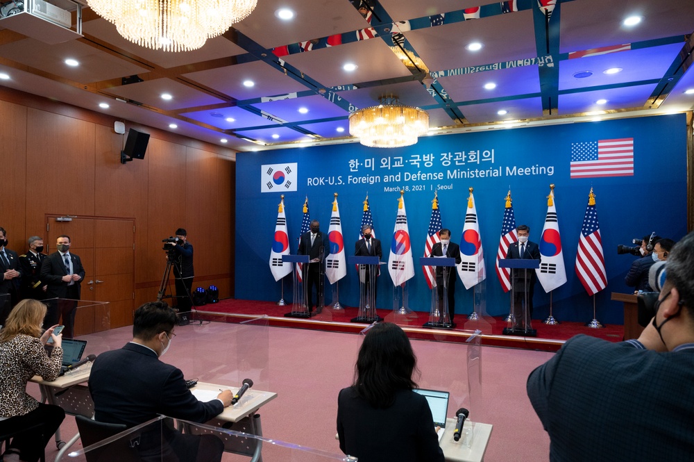 Secretary Austin Takes Part in 2+2 in South Korea