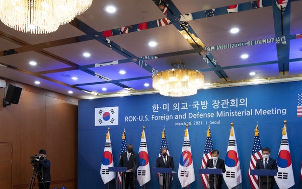 Secretary Austin Takes Part in 2+2 in South Korea