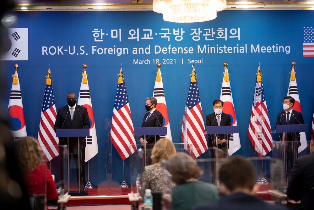 Secretary Austin Takes Part in 2+2 in South Korea