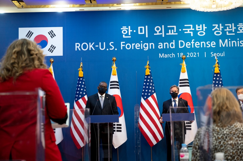 Secretary Austin Takes Part in 2+2 in South Korea