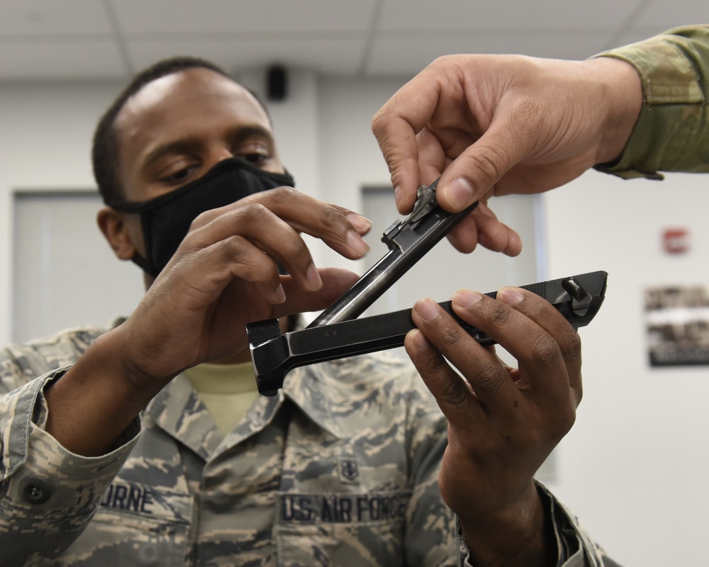 Wright-Patterson Air Force Base Combat Arms Trainers support readiness mission