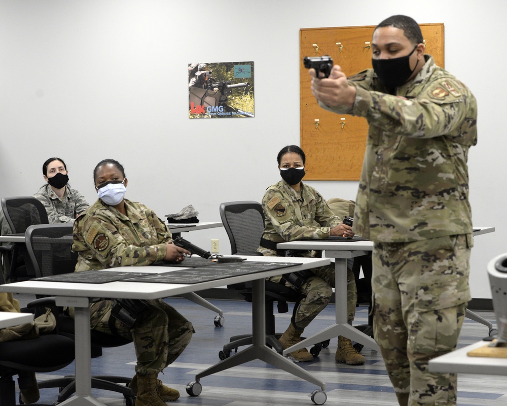 Wright-Patterson Air Force Base Combat Arms Trainers support readiness mission