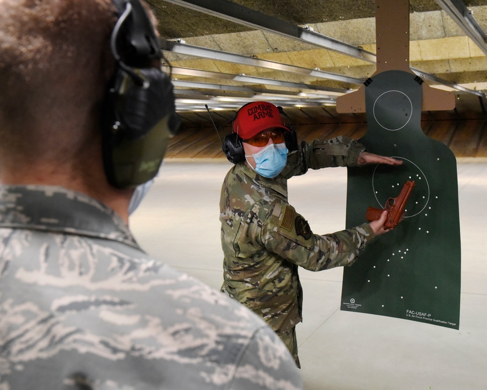 Wright-Patterson Air Force Base Combat Arms Trainers support readiness mission