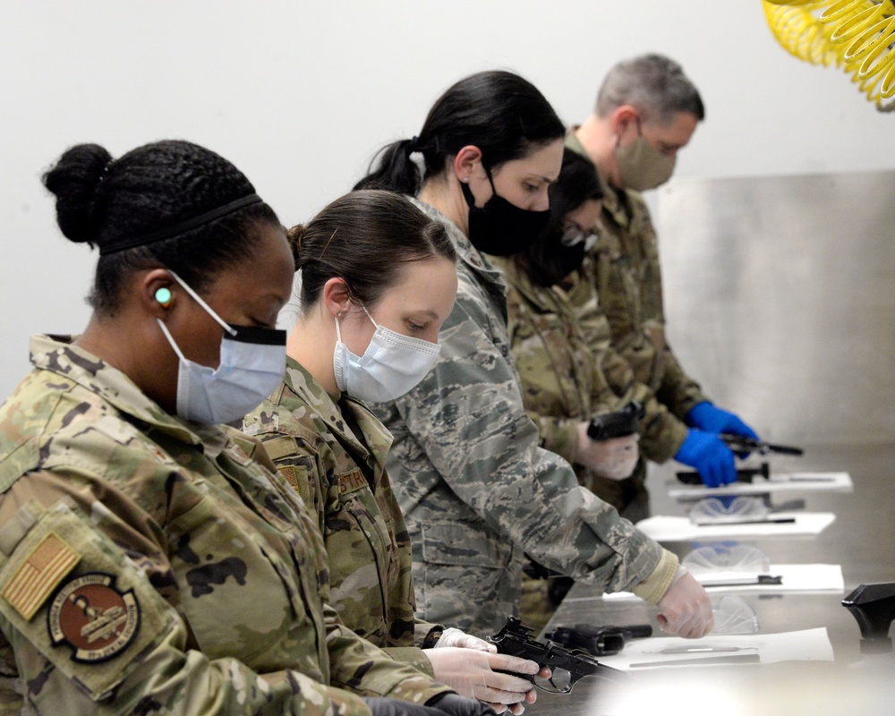 Wright-Patterson Air Force Base Combat Arms Trainers support readiness mission