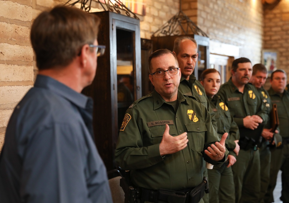 Big Bend Sector Chief Community Outreach; Listens to Concerned Ranchers