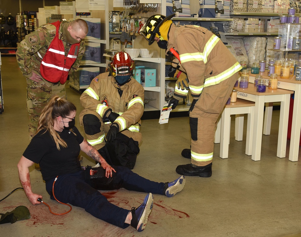 Active shooter exercise tests RAF Mildenhall’s emergency response