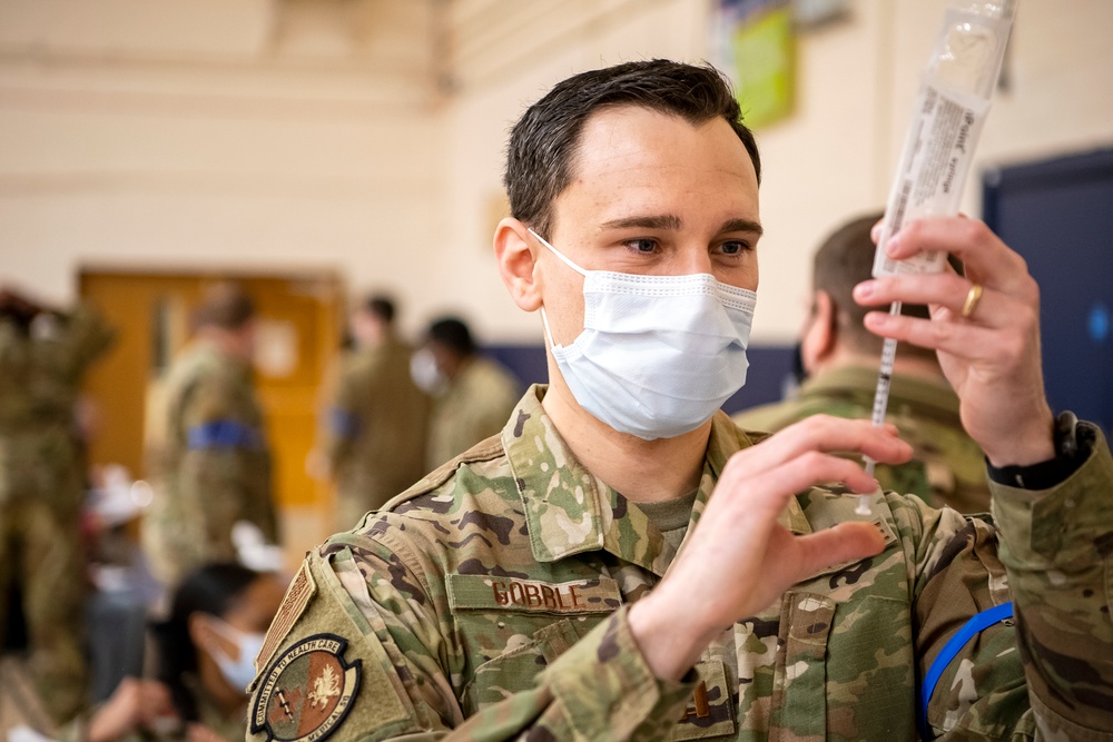 501st CSW begins COVID-19 vaccinations