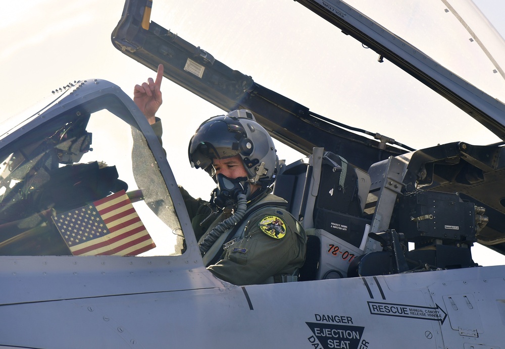 104th Fighter Squadron participates in Combat Hammer Utah