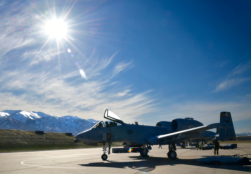 104th Fighter Squadron participates in Combat Hammer Utah