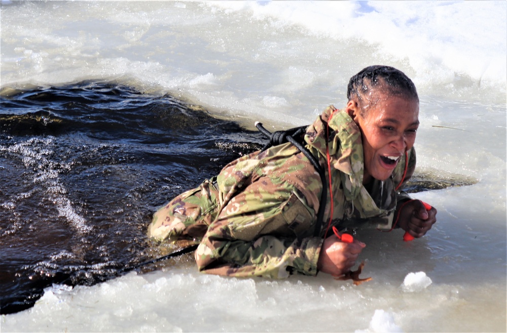 Cold-Weather Operations Course class 21-04 students conduct field training