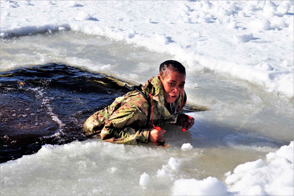 Cold-Weather Operations Course class 21-04 students conduct field training