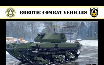 Robotic Combat Vehicle information sheet, March 2021