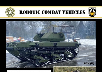 Robotic Combat Vehicle information sheet, March 2021