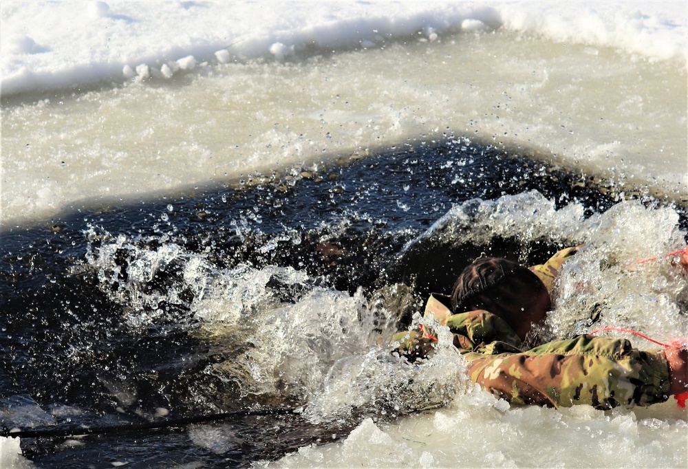 Cold-Weather Operations Course class 21-04 students conduct field training