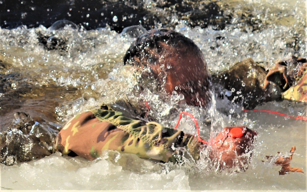 Cold-Weather Operations Course class 21-04 students conduct field training