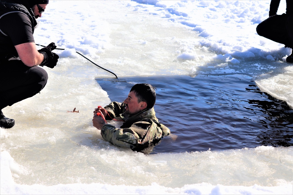 Cold-Weather Operations Course class 21-04 students conduct field training