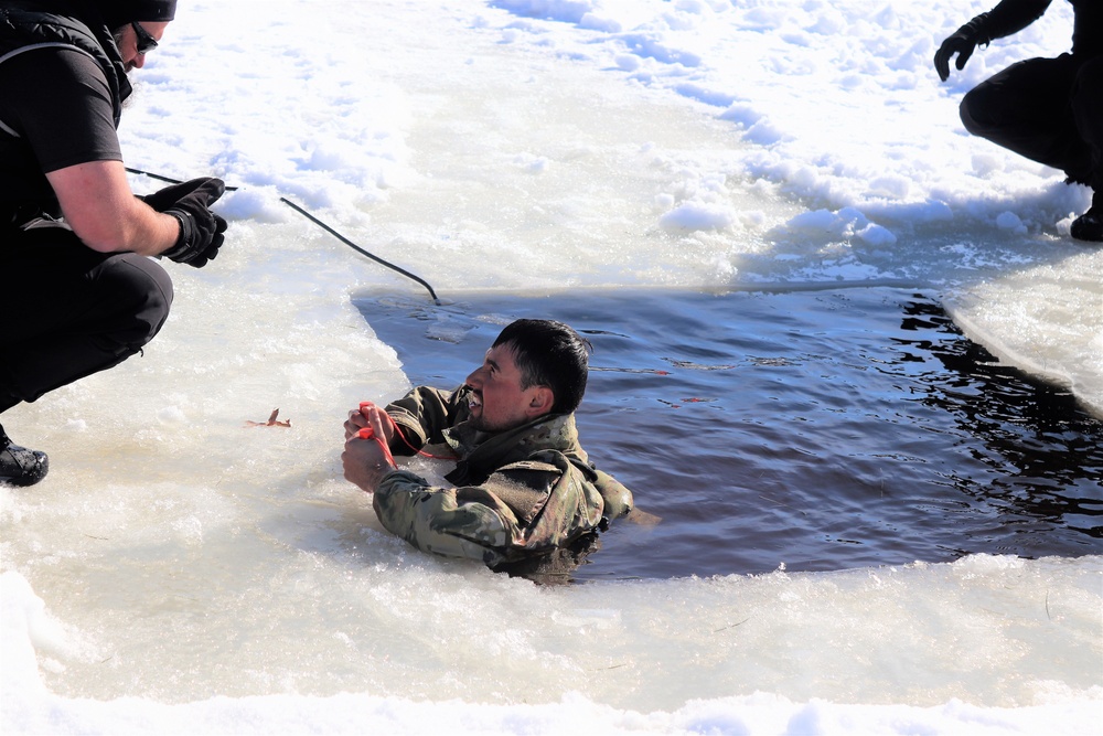 Cold-Weather Operations Course class 21-04 students conduct field training