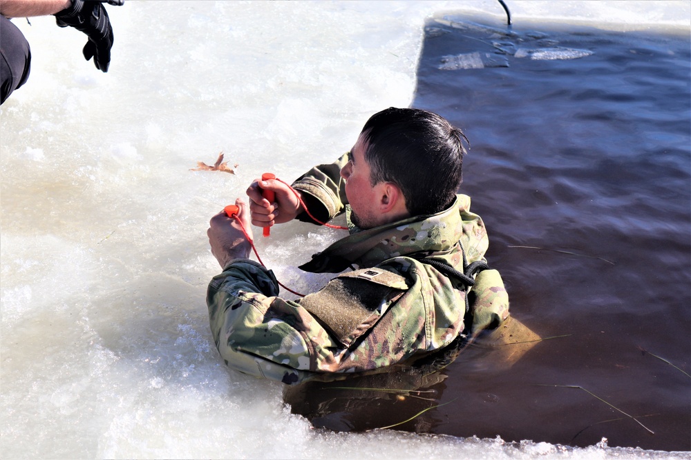 Cold-Weather Operations Course class 21-04 students conduct field training