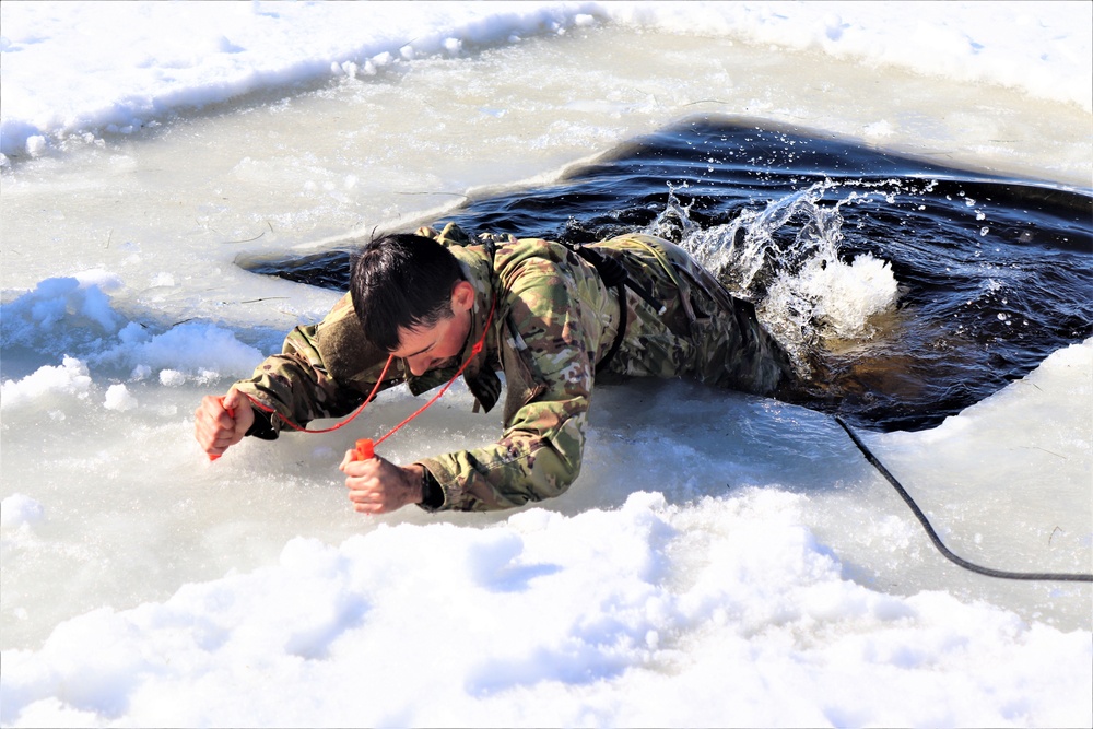 Cold-Weather Operations Course class 21-04 students conduct field training