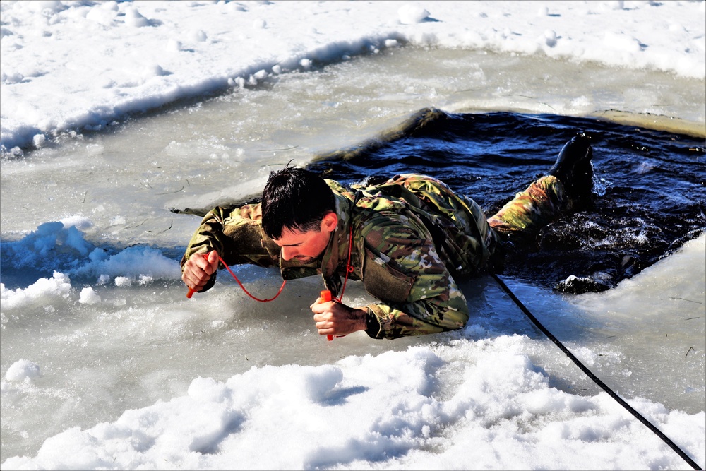 Cold-Weather Operations Course class 21-04 students conduct field training