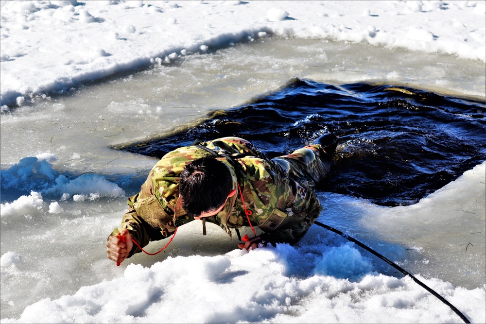 Fort McCoy Cold-Weather Operations Course Class 21-04 students conduct field training