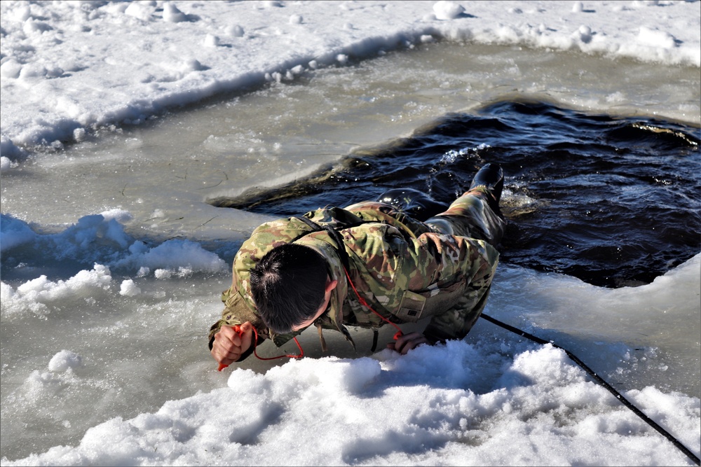 Fort McCoy Cold-Weather Operations Course Class 21-04 students conduct field training