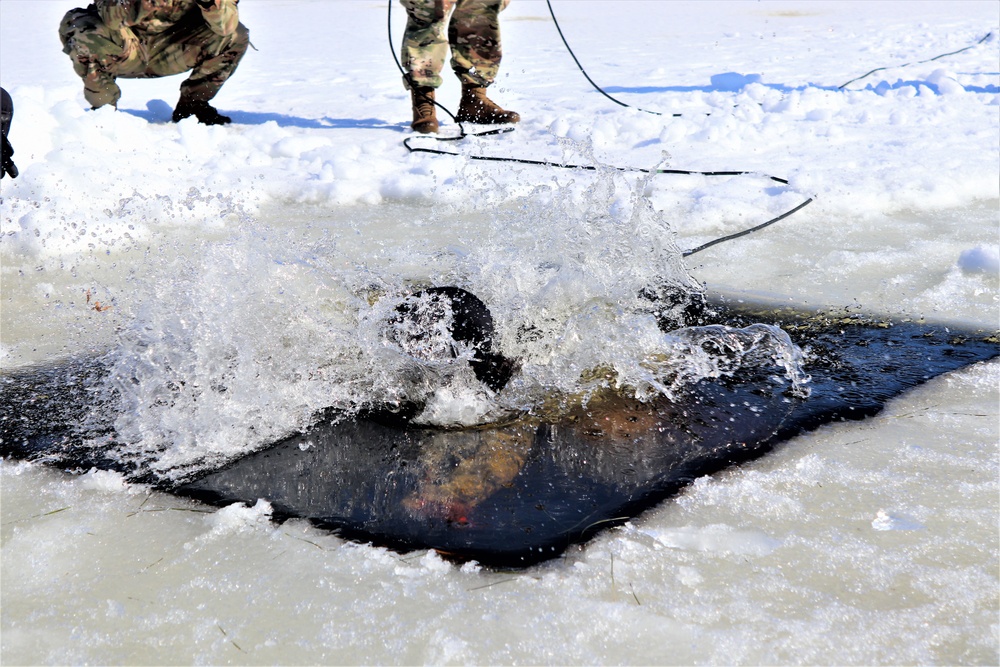 Cold-Weather Operations Course class 21-04 students conduct field training