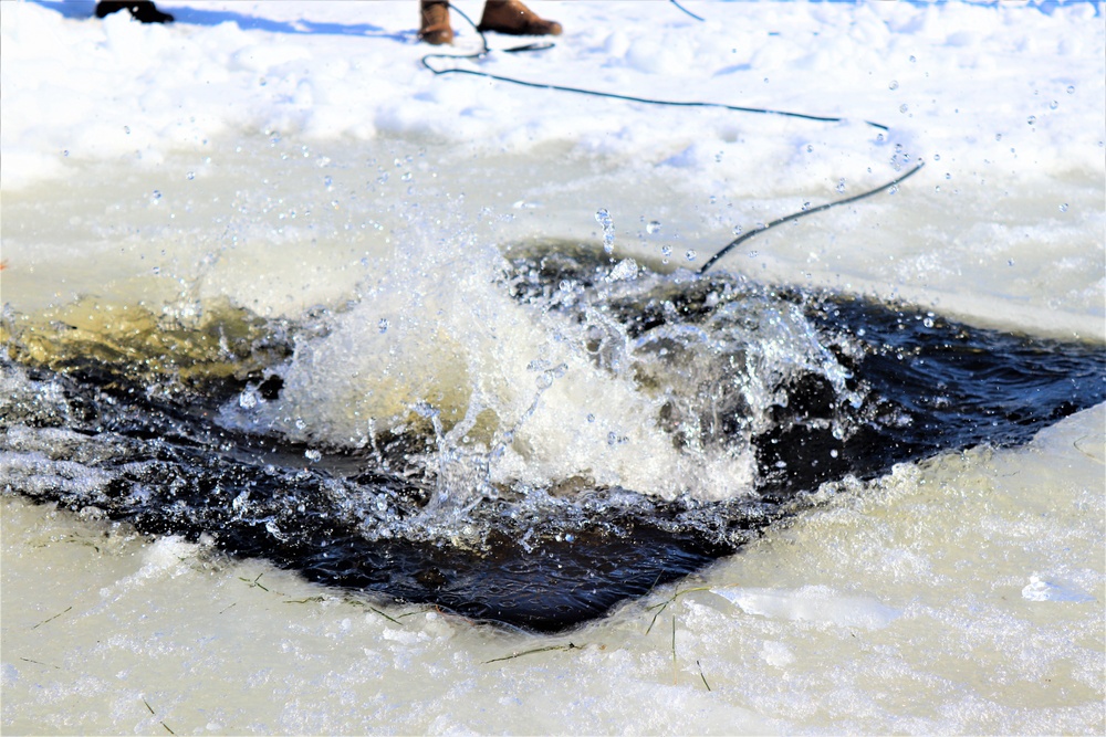 Cold-Weather Operations Course class 21-04 students conduct field training