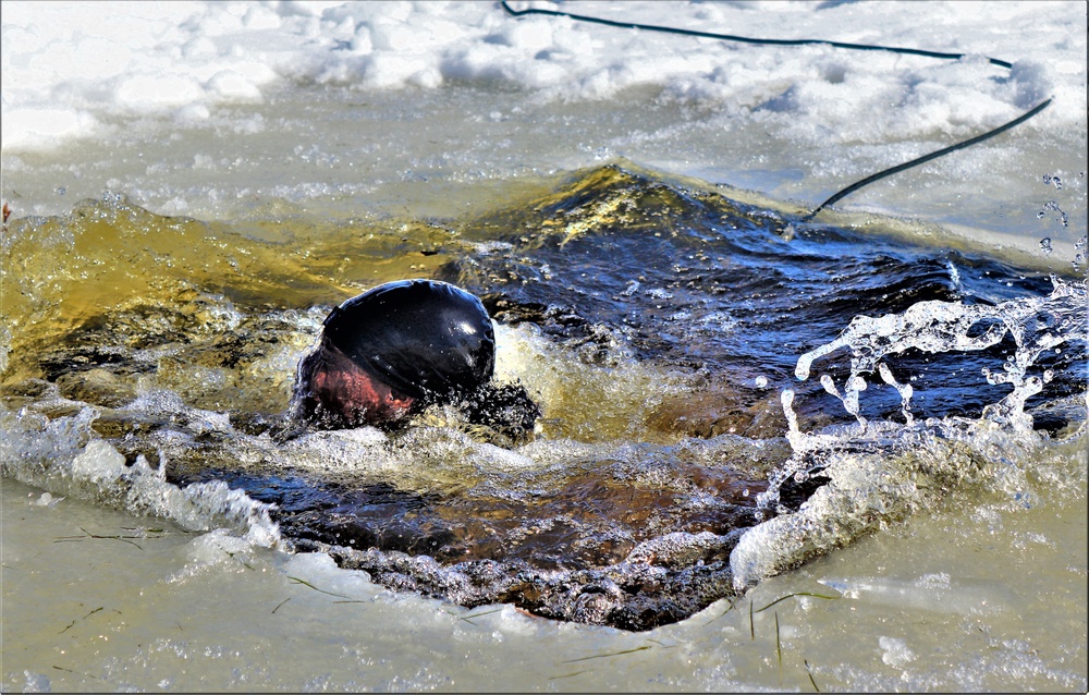 Cold-Weather Operations Course class 21-04 students conduct field training