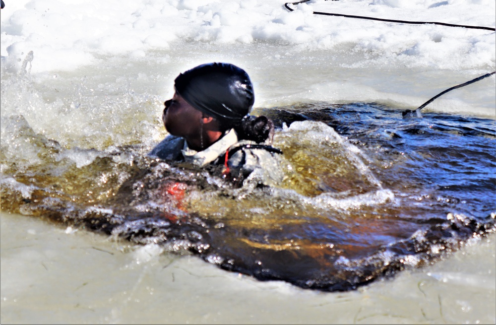 Cold-Weather Operations Course class 21-04 students conduct field training