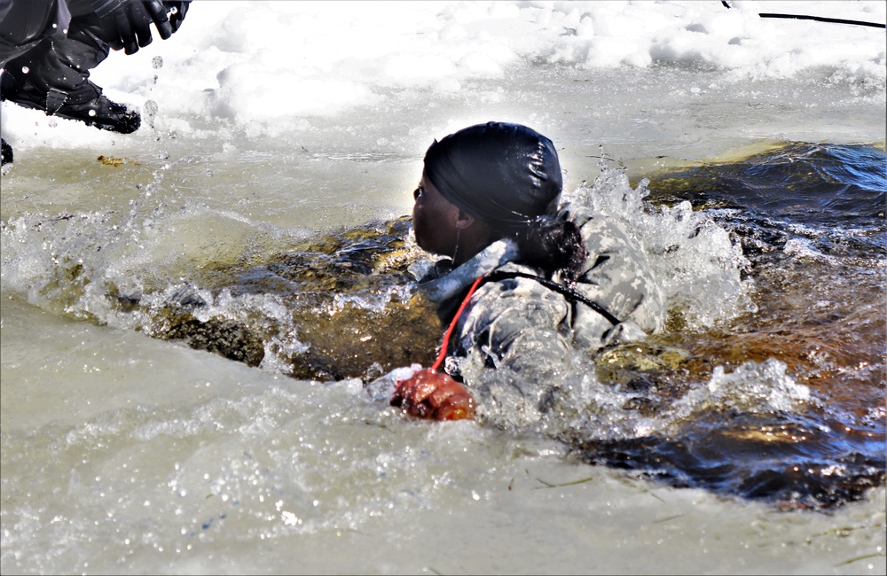 Cold-Weather Operations Course class 21-04 students conduct field training