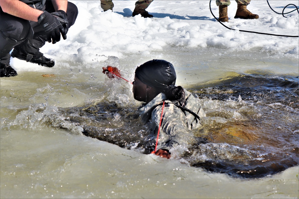 Cold-Weather Operations Course class 21-04 students conduct field training