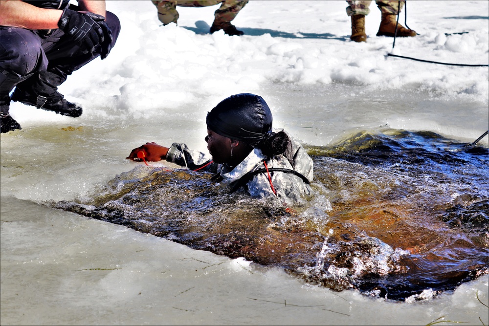 Cold-Weather Operations Course class 21-04 students conduct field training