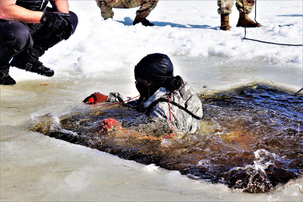 Cold-Weather Operations Course class 21-04 students conduct field training