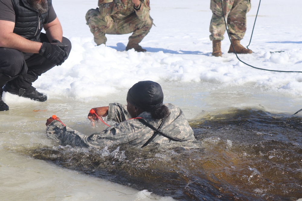 Cold-Weather Operations Course class 21-04 students conduct field training