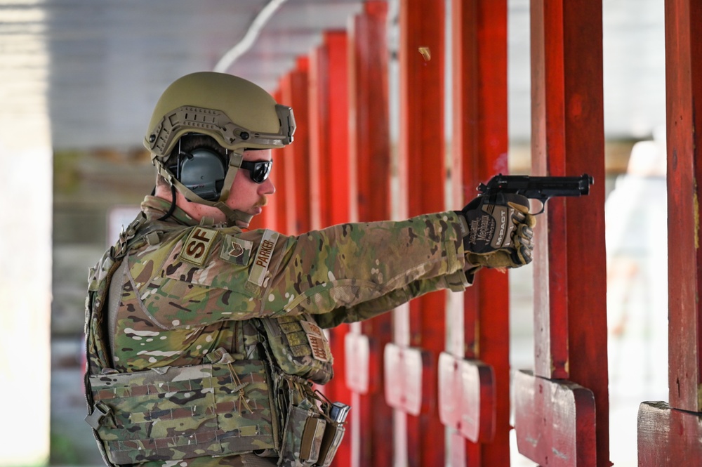 165 SFS holds tryouts for new Strategic Response Team