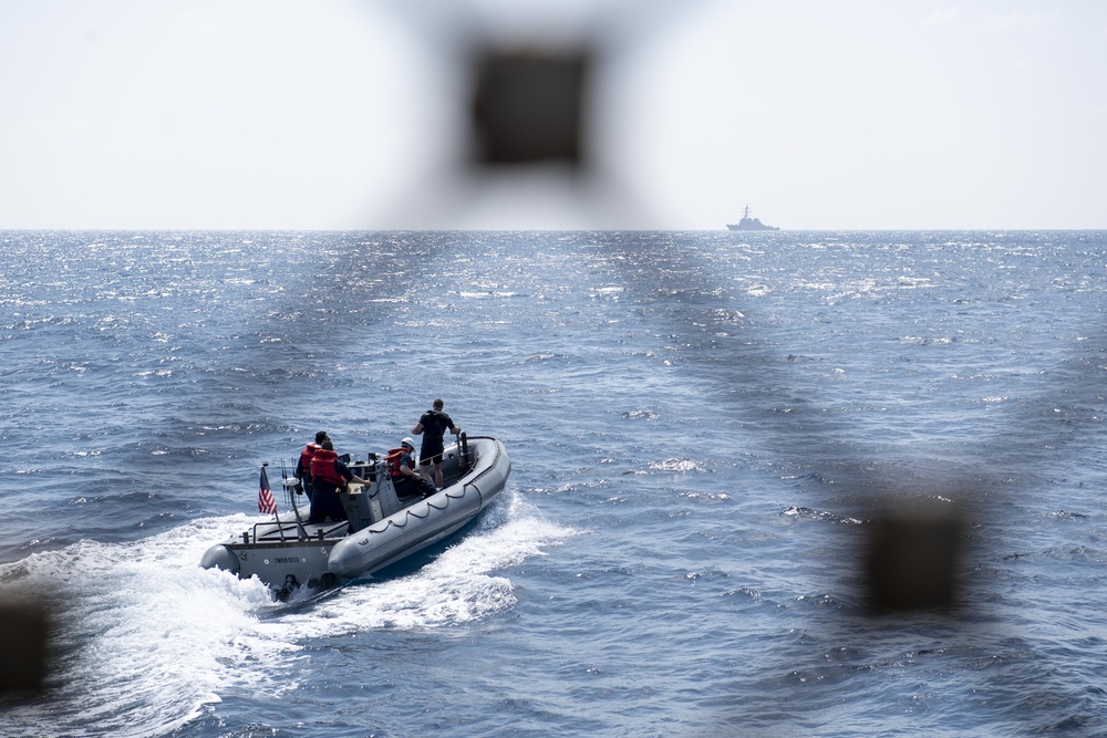 USS Laboon Holds Live-Fire Weapons Qualification Shoot