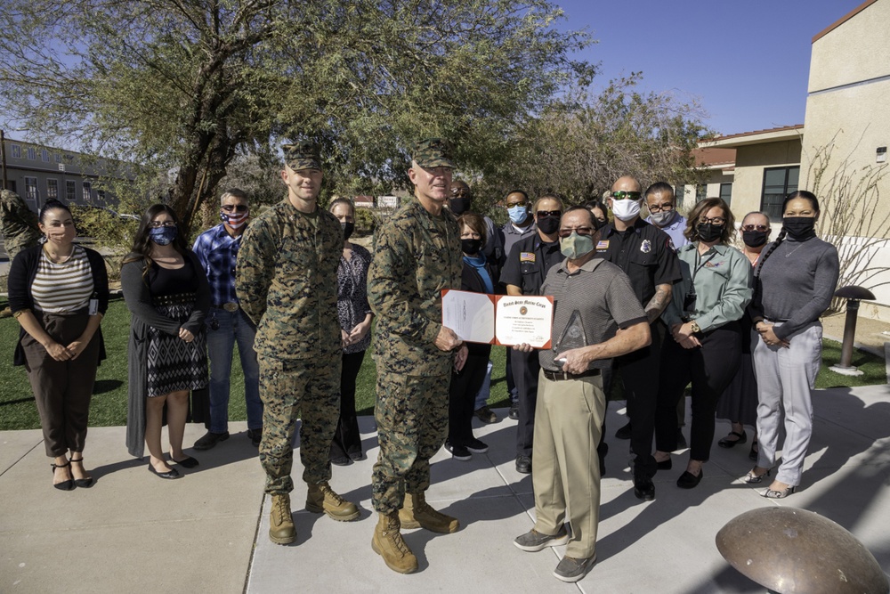 MCLB Barstow earns Marine Corps Ground Safety Award