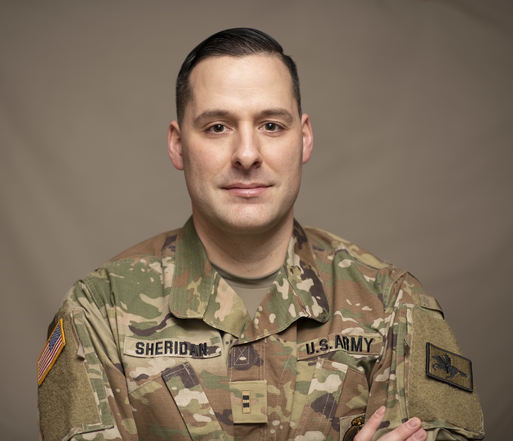 Chief Warrant Officer 2 Brady Sheridan is the Wyoming Army National Guard’s Company Grade Warrant Officer of the Year for 2020