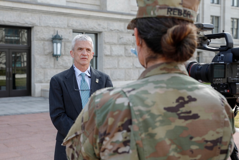 Dr. John Mitchell Commissions to the Army Reserve