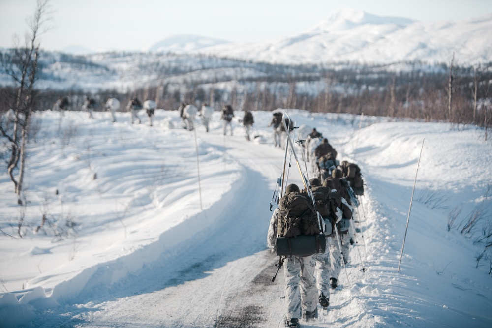 Arctic Warriors: MRF-E Marines Execute Winter Combat Training